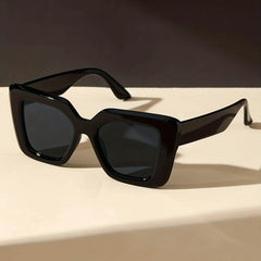Rectangular Frame Sunglasses Classic Cat Eye Sunshade Eyewear