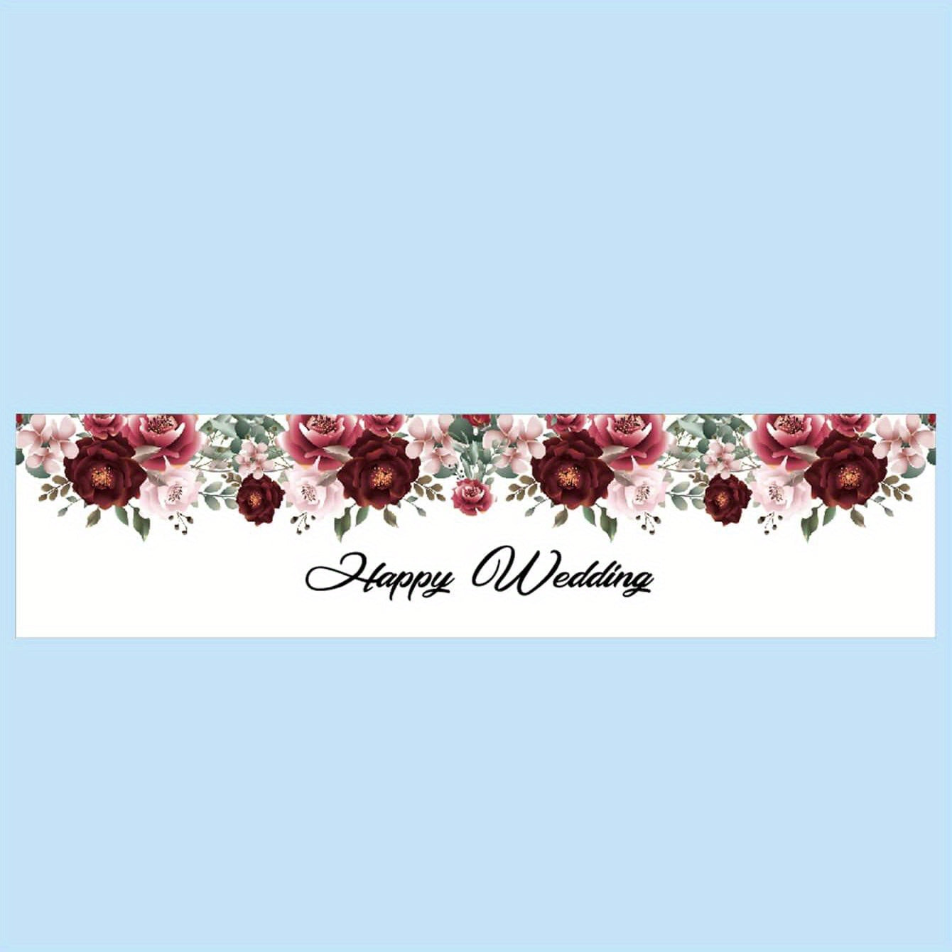 Elegant Wedding Water Bottle Sticker Set