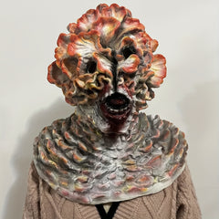 Scary Mushroom Clickers Mask Cosplay Full Head Horri Overhead Mask