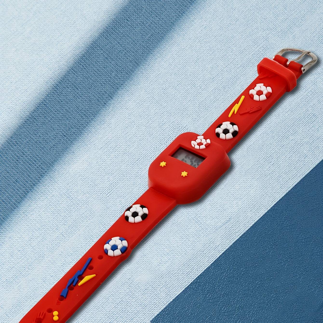 Cartoon Football Electronic Watch Digital Wrist Watch