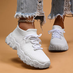 Thick Sole Octopus Sneakers Mesh Breathable Running Shoes