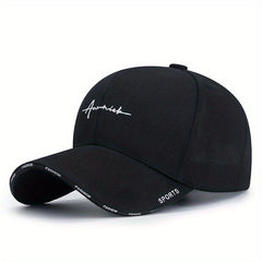 Spring Autumn Letter Baseball Cap - Youth Men Women Sunshade Peaked Hat