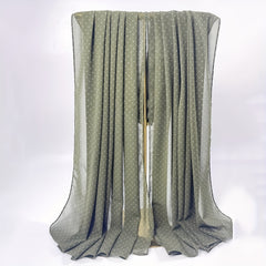 Chiffon Hijab Long Sunscreen Turban Thin Bandana Wrap