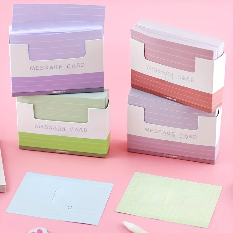150pcs Detachable Message Paper Notebook Index Card Set School Supplies