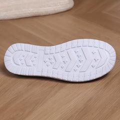 Women's Christmas Style Slip On Sneakers Soft Sole Casual Shoes