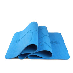 Thick Non Slip Yoga Mat - Ideal Christmas Gift for Fitness Fans