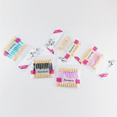 10pcs Sponge Eyeshadow Applicators Double Sided Makeup Applicator