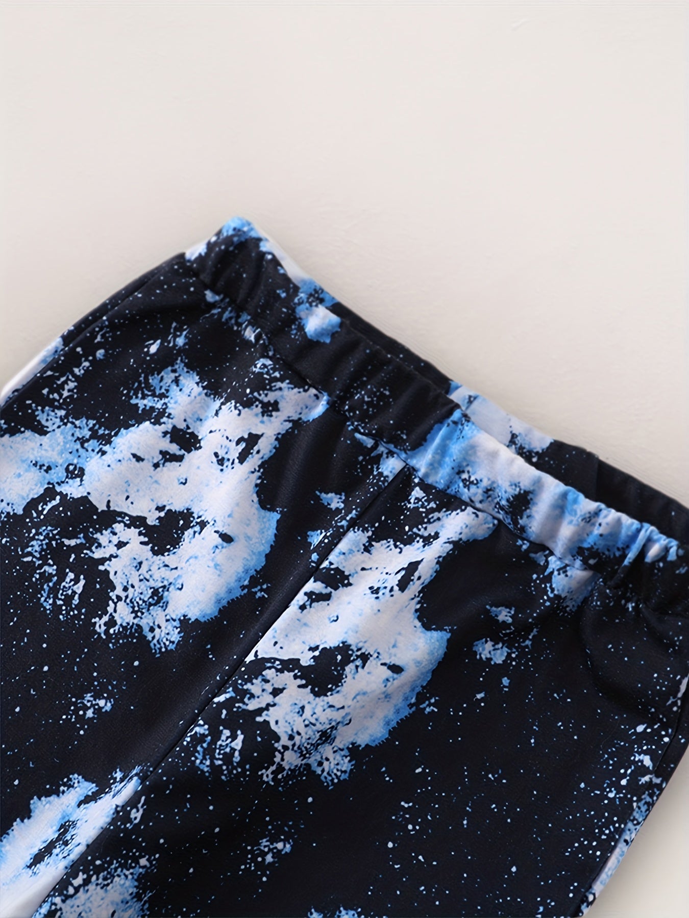 Boy's 2pcs Starry Night Hoodie & Sweatpants Set Spring Fall Outfit
