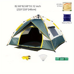 2-Person UV Protection Tent Folding Automatic Outdoor Camping