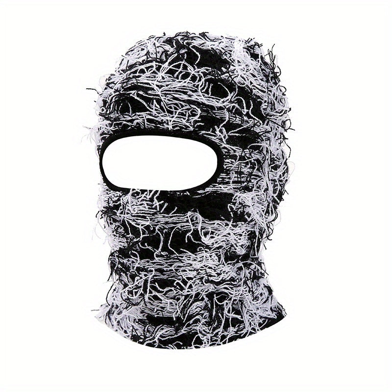 Unisex Thermal Knitted Mask Full Face Covering Outdoor Sports Cycling