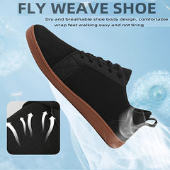 Men's Bowling Shoes Comfy Non Slip Solid Lace Up Sneakers