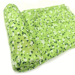 1yd Faux Cotton Fabric DIY Clothes Pants Dress Quilt Covering