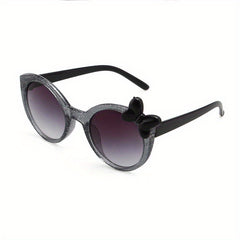 Y2K Bow Decor Sunglasses UV Protection for Girls