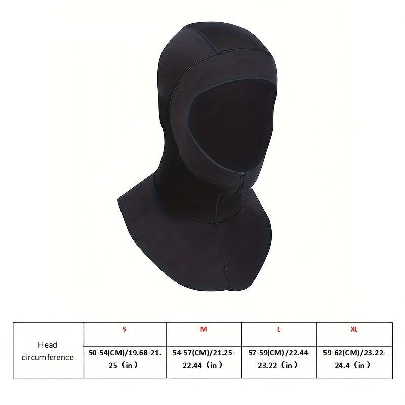 Warm Diving Hat Snorkeling Surfing Head Cover Swimming Ear Protection