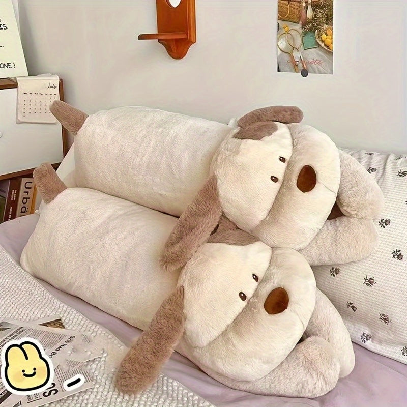 Long Dog Shaped Pillow Puppy Plush Toy Halloween Decor