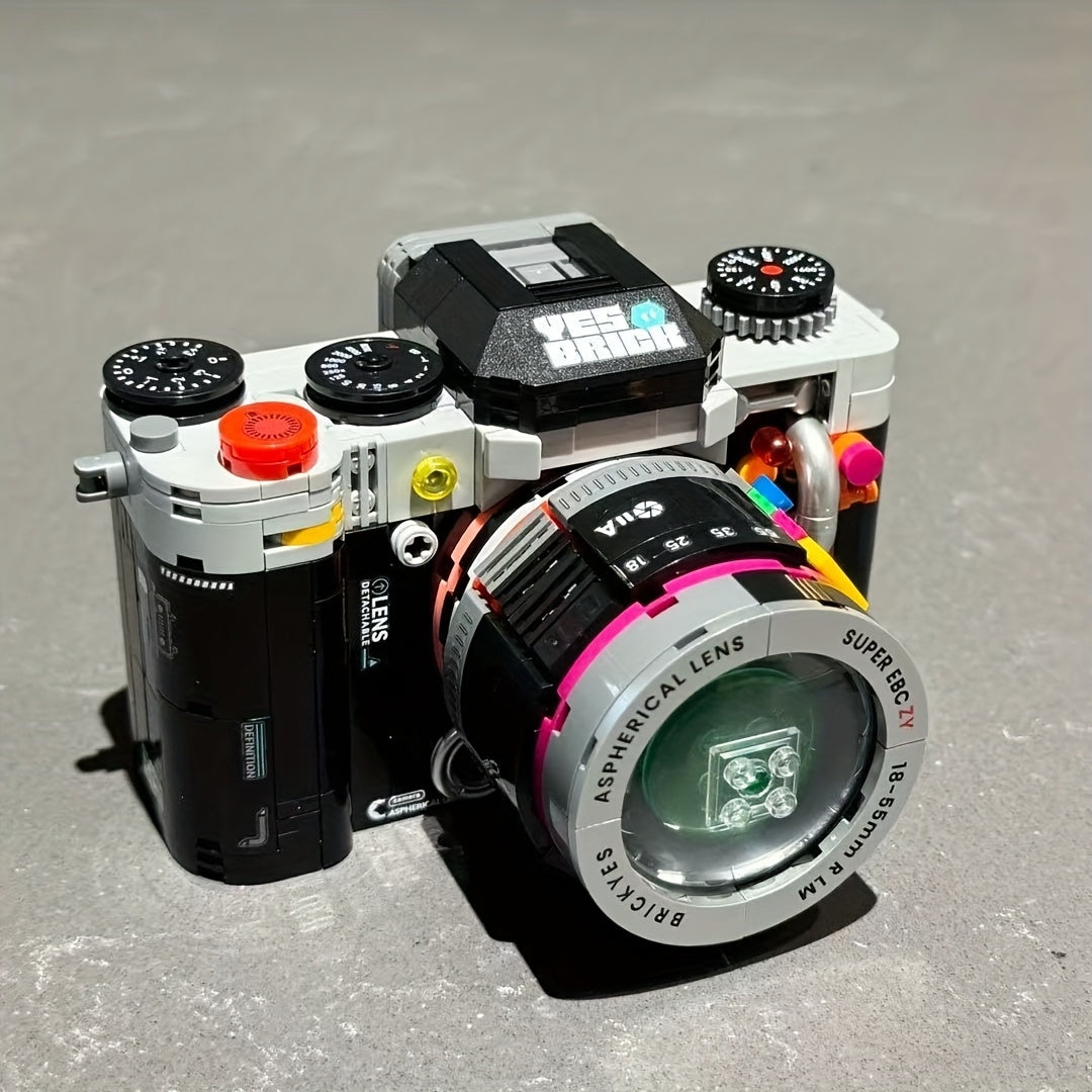 Retro Camera Assembly Kit Adult Creative Gift Home Photography Fun Equipment