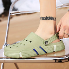 Unisex Lightweight Garden Clogs Hollow Out Sandals