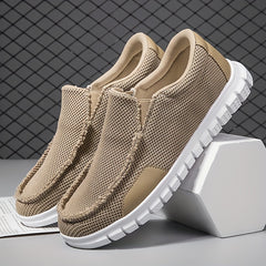 Men's Slip On Loafer Sneakers Breathable Non-slip Shoes