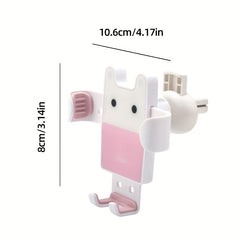 Car Air Outlet Phone Holder with 360° Rotation
