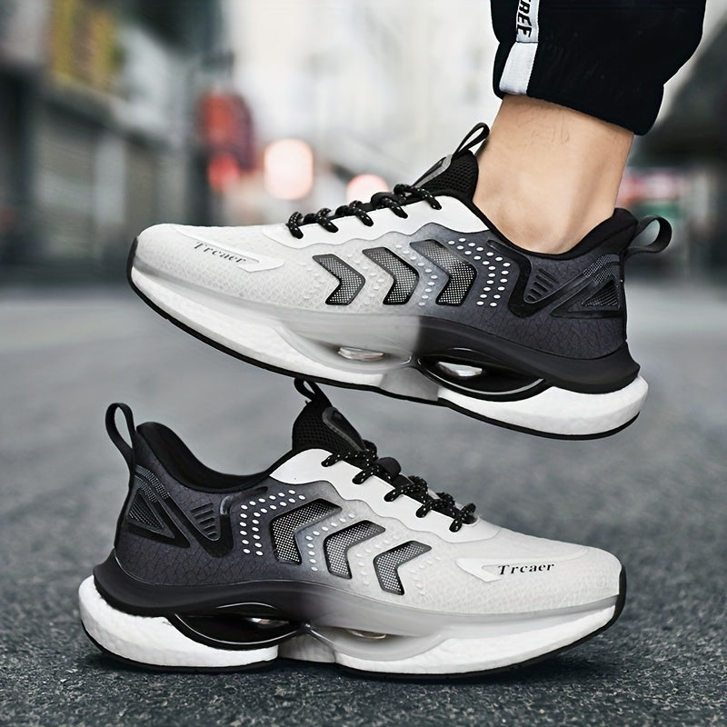 Men's Lace up Sneakers Athletic Shoes for Running