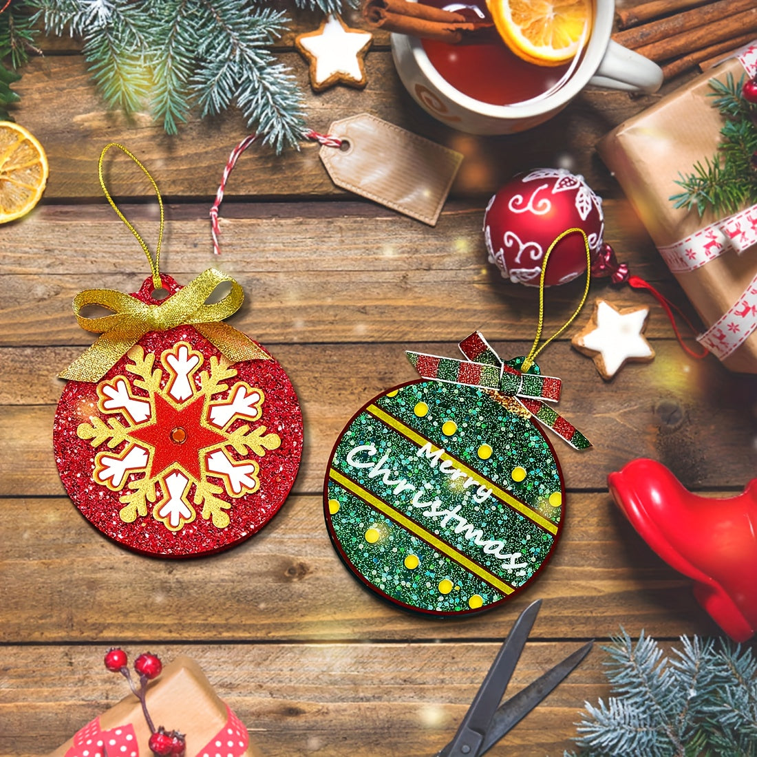 Christmas Silicone Molds for Resin Ornaments DIY