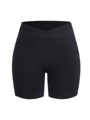 3pcs Seamless Yoga Sports Shorts High Stretch Workout Activewear