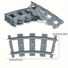20pcs Train Track Building Block Set - DIY Christmas Gift