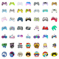 50pcs Game Console Stickers DIY Toys Wall Luggage Decoration Waterproof Stickers