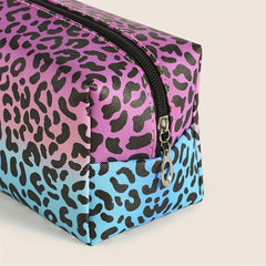 Leopard Print Makeup Bag Organizer for Travel