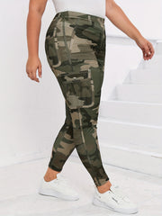 Camo Print High Stretch Leggings
