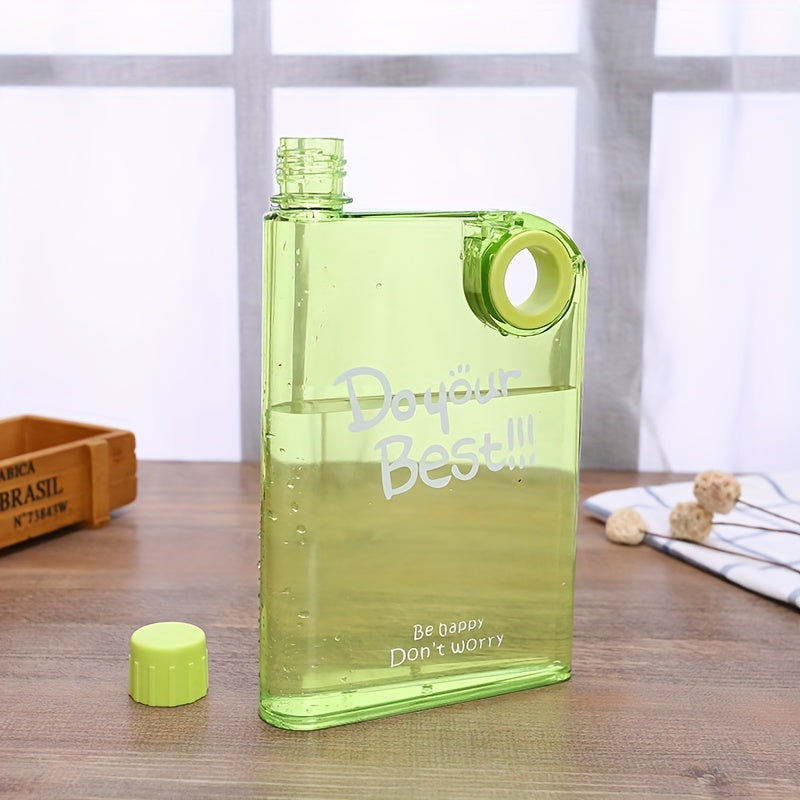 Outdoor Portable Square Water Kettle Lightweight Leakproof Water Bottle
