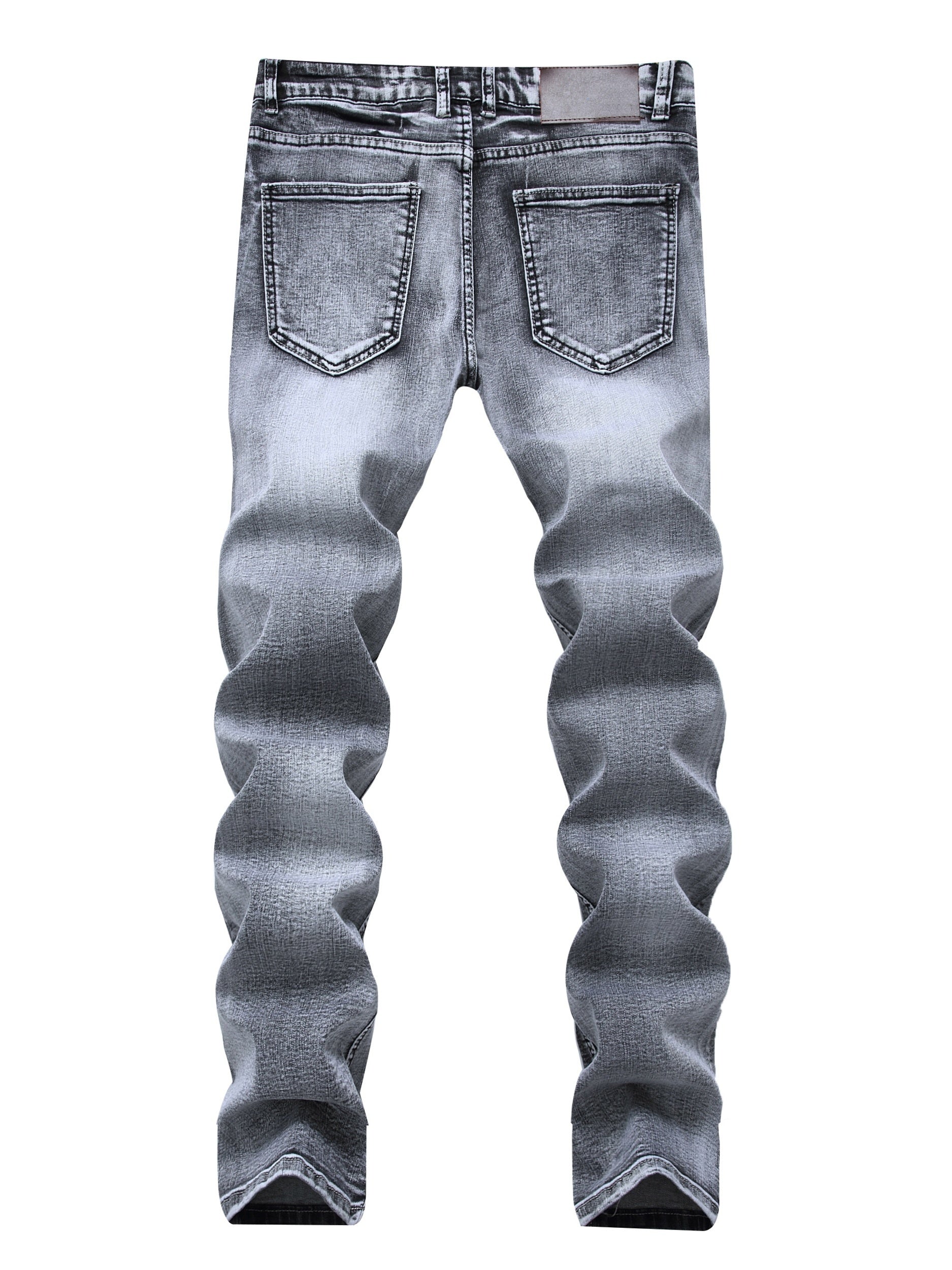 Men's Vintage Slim Washed Denim Jeans