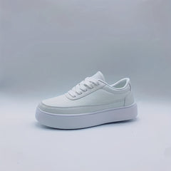 Women's Low Top Platform Sneakers Lace Up Non Slip Shoes