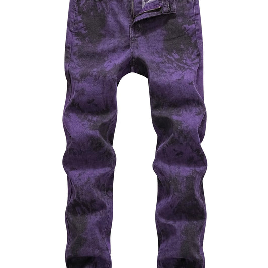 Boys Stylish Tie dye Denim Pants Kids Clothing