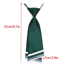 Pre-tied Bowtie Neck Tie Scarf Women Uniform Necktie