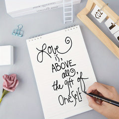 4pcs Hand Lettering Pens Set Waterproof Brush Markers for Calligraphy & Art