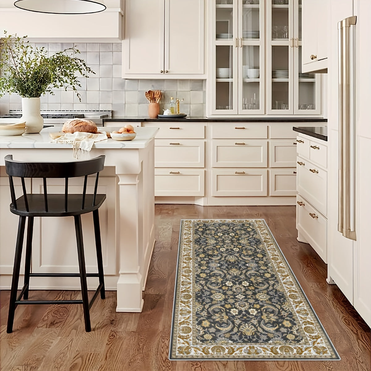 Washable Runner Rug Hallway Kitchen Rugs Non Skid Waterproof Carpet Runner