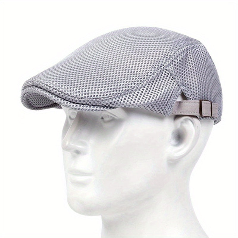 Casual Summer British Beret Spring Sun Breathable for Men Women