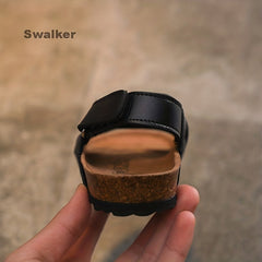 Swalker Boys Breathable Open Toe Sandals Comfortable Anti Slip Indoor Outdoor
