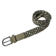 Multicolored Suede Elastic Belt for Boy Girl Youth