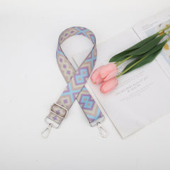 Vintage Geometric Pattern Bag Strap Lightweight All Match Strap