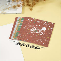 Adult Christmas Elements Double Sided Origami Paper Kit 50 Sheets