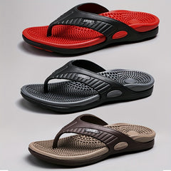 Men's Non Slip Massage Flip Flops Quick Drying Thong Sandals