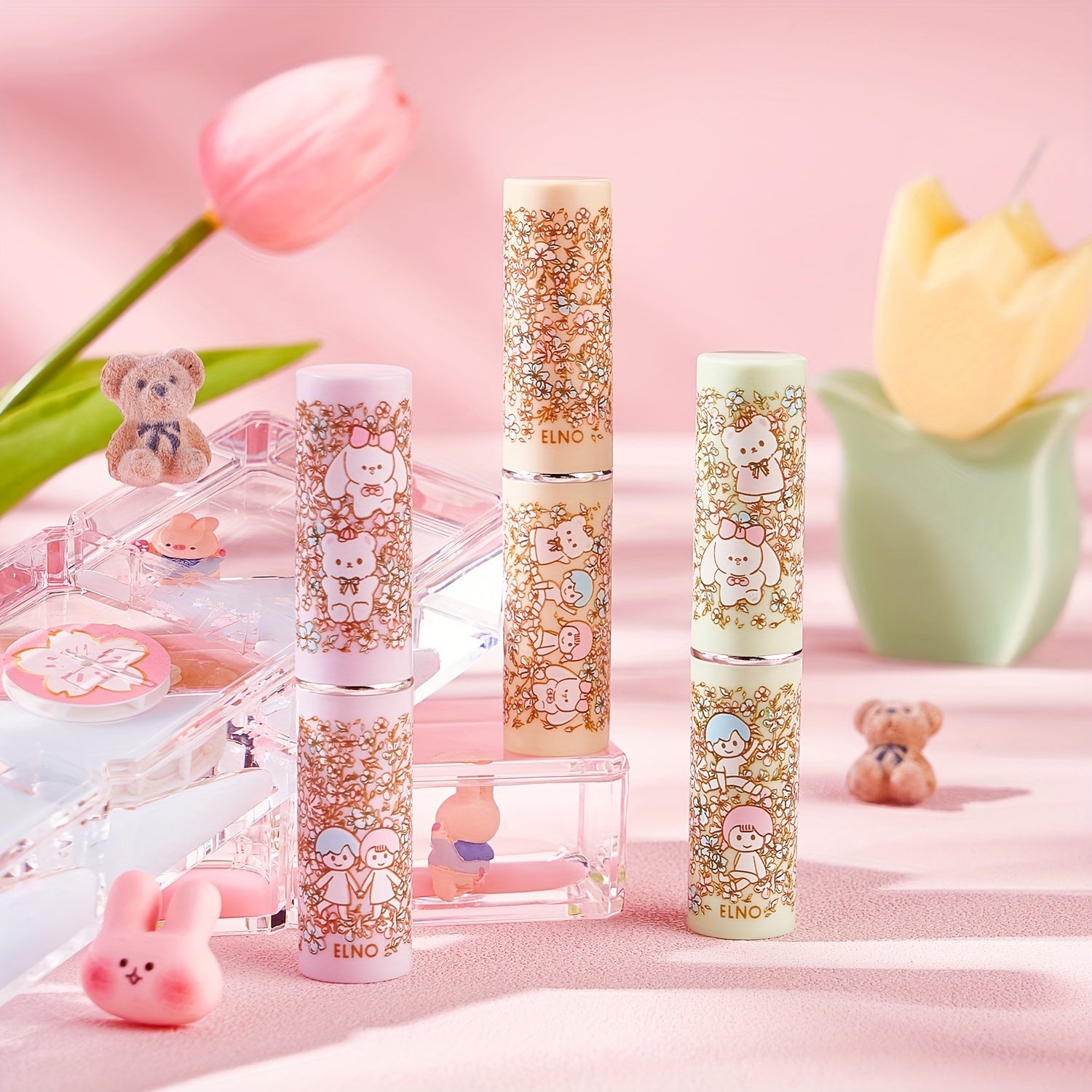 Lip Balm Set Sheer Moisturizing Lipstick Box