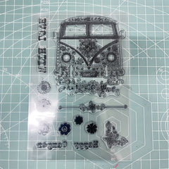 Holiday Card Making Transparent Silicone Stamp