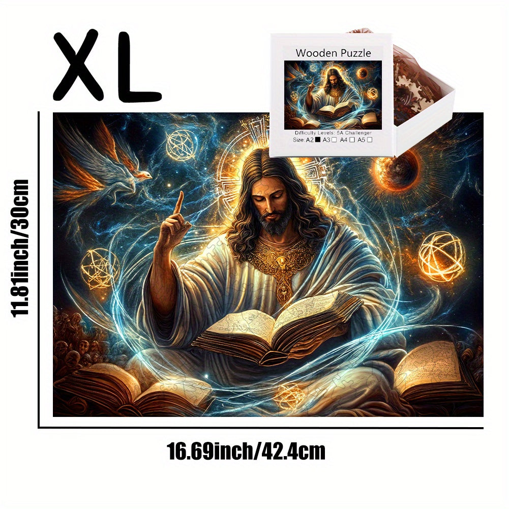 Jesus Wooden Puzzle 36 Vibrant Pieces for 3 Year Olds