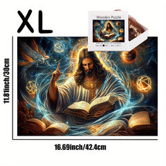 Jesus Wooden Puzzle 36 Vibrant Pieces for 3 Year Olds