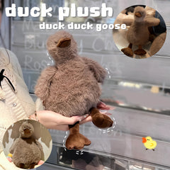 Duck Plush Toy Light Brown Stuffed Animal