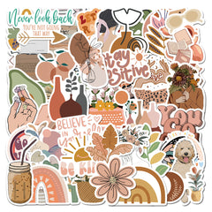 100sheets Polyamid Graffiti Sticker DIY Stationery Cup Decor Sticker
