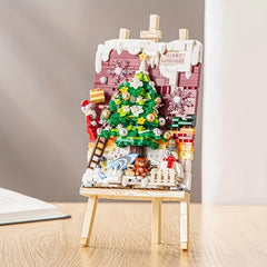 DIY Christmas Tree Building Blocks Set Toy Gift Home Decoration